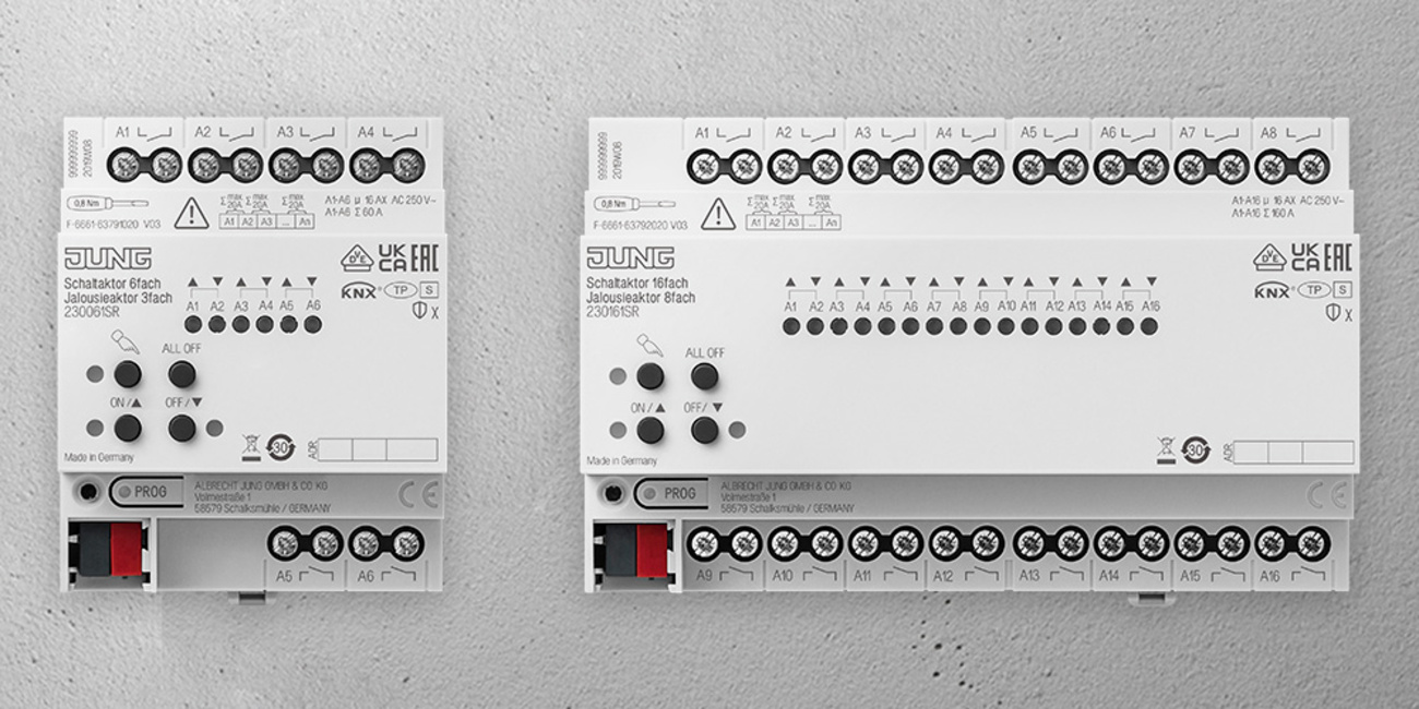 KNX Schalt- und Jalousieaktoren bei Gebäudeleittechnik Lehnin Udo Mosler GmbH & Co. KG in Kloster Lehnin