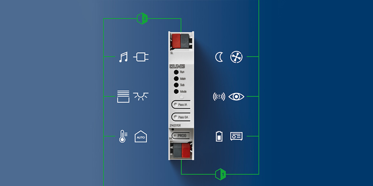 KNX Bereichs- und Linienkoppler bei Gebäudeleittechnik Lehnin Udo Mosler GmbH & Co. KG in Kloster Lehnin